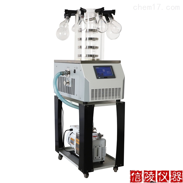 LGJ-10C电除霜多歧管普通型真空冷冻干燥机