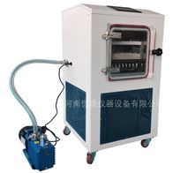 蛋白酶中试真空冻干机0.2平方自动工艺配泵