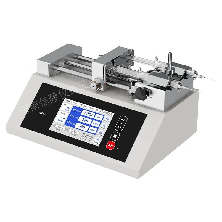 微液量定时传输TYD02-02双通道注射泵加料