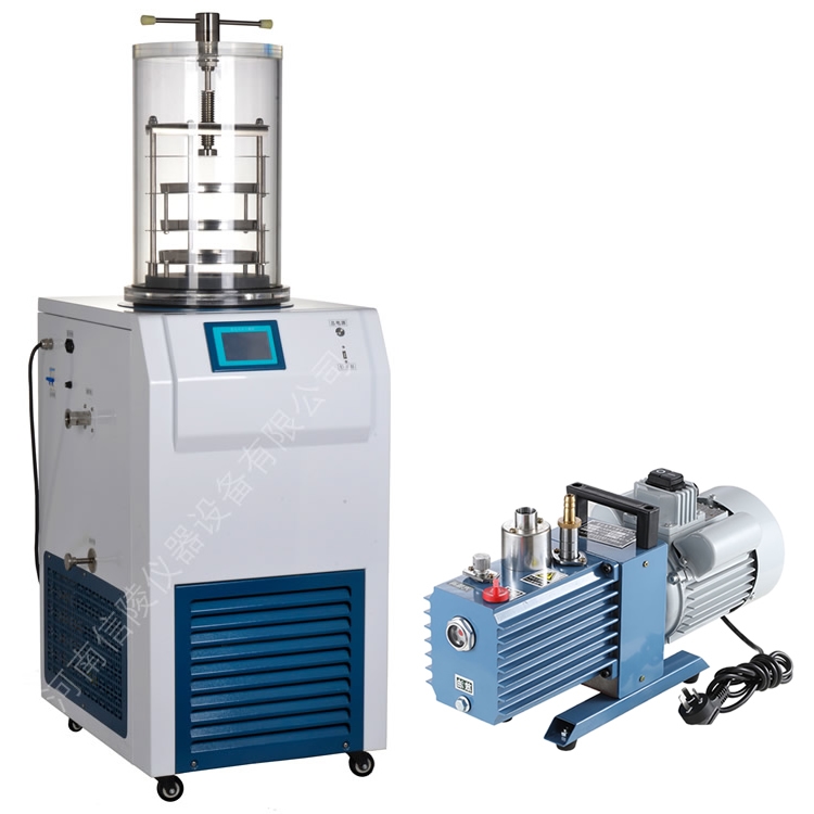 试剂组分冻干机西林瓶装粉压盖低温真空干燥