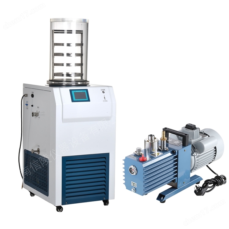 浓缩液真空冻干机多歧管冻干瓶智能配真空泵