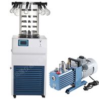 浓缩液真空冻干机多歧管冻干瓶智能配真空泵