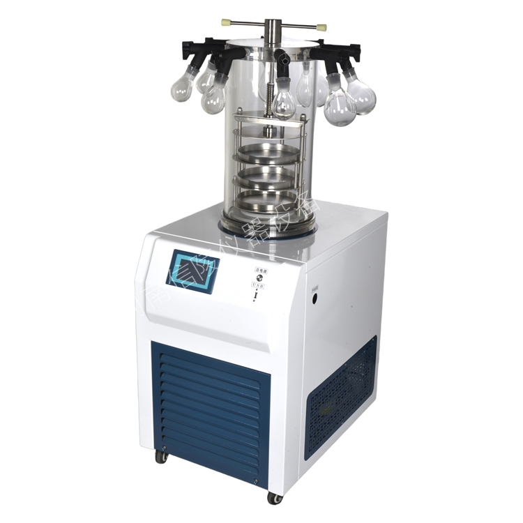 土壤样品真空冻干机低温干燥保留活性结构