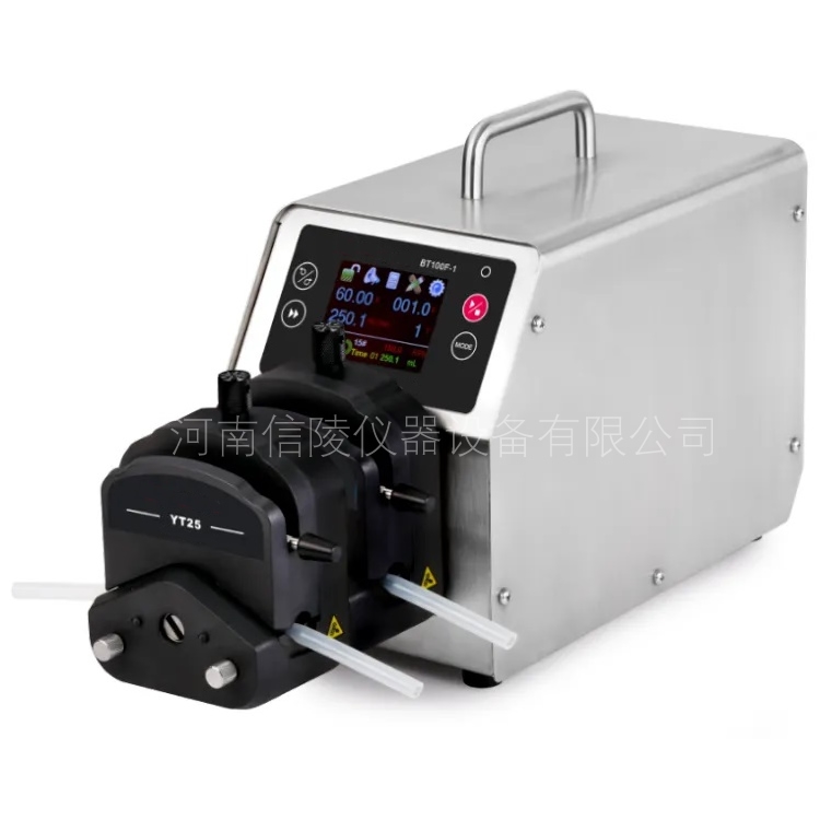 多通道反应物定量定时添加连续输送蠕动泵