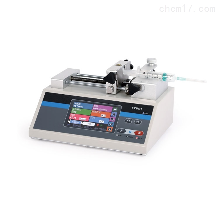 TYD01-01实验室注射泵微量液体匀速连续传输