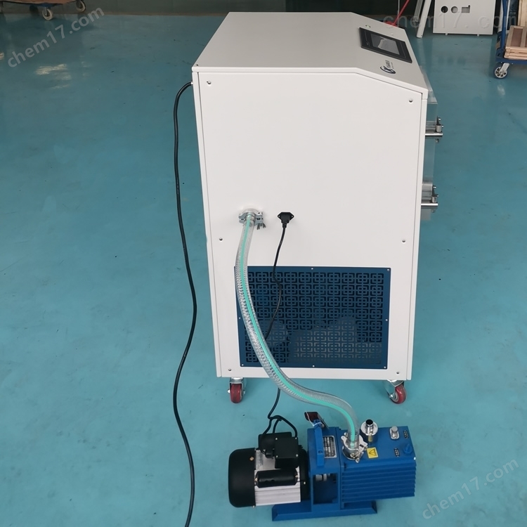 蛋白酶中试真空冻干机0.2平方自动工艺配泵